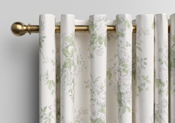Shabby Chic by Rachel Ashwell Rose Chintz, Natural - Made to Measure Curtains - Image 12